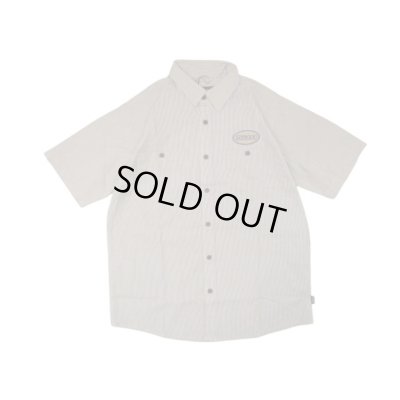 画像1: GX1000 RAILROAD STRIPE BUTTON SHIRTS