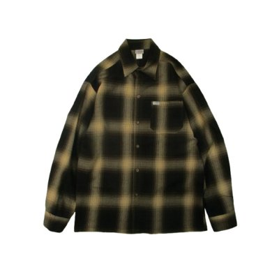 画像1: CALTOP ART2000 L/S OMBRE CHECK SHIRTS