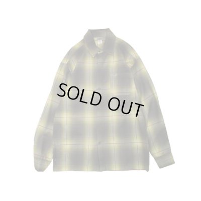 画像1: CALTOP ART-2000 L/S OMBRE CHECK SHIRTS