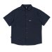 画像1: MAGENTA SEERSUCKER S/S SHIRT (1)