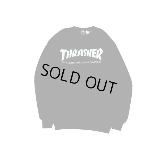 画像1: THRASHER CREW NECK  (1)