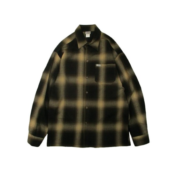 画像1: CALTOP ART2000 L/S OMBRE CHECK SHIRTS (1)