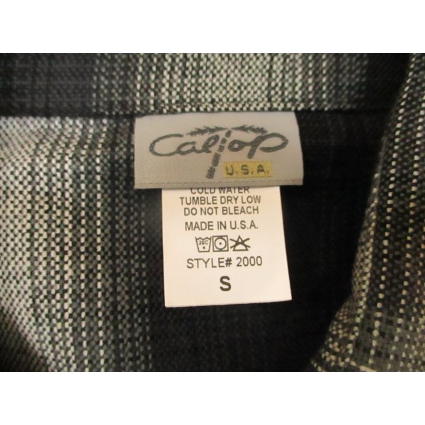 画像3: CALTOP ART2000 L/S OMBRE CHECK SHIRTS (3)