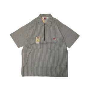 画像: BEN DAVIS 1/2 ZIP PULLOVER S/S WORK SHIRTS