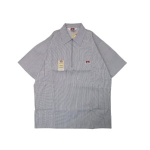 画像: BEN DAVIS 1/2 ZIP PULLOVER S/S WORK SHIRTS